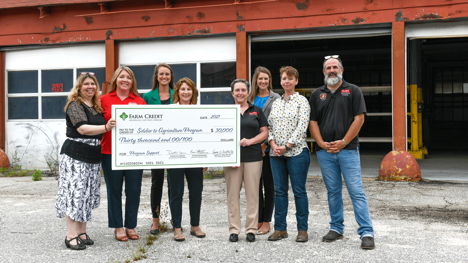 Soldier to Ag Donation with Farm Credit